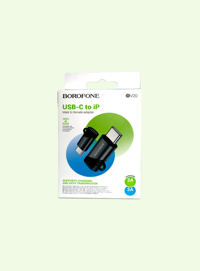 BOROFONE USB-C to iP Adapter