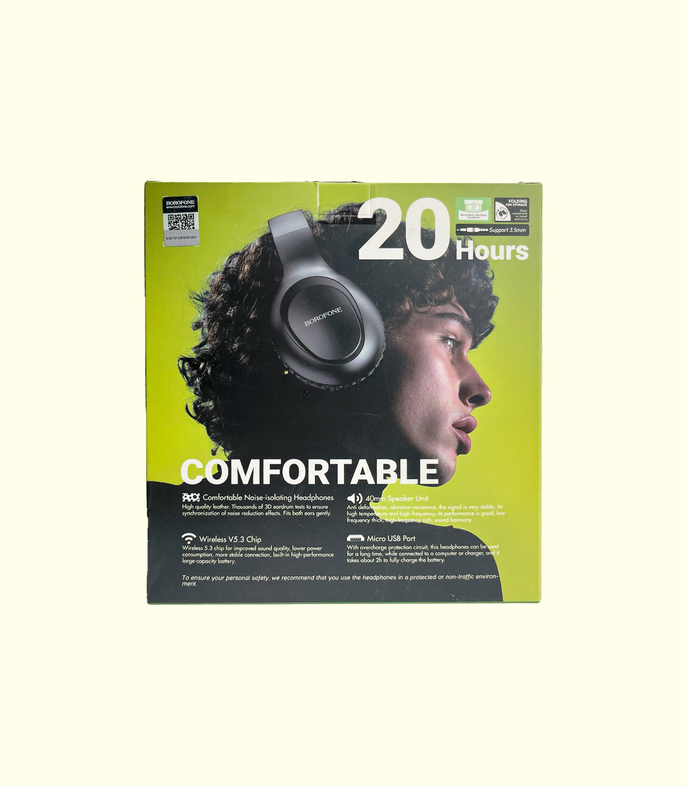 Borofone Comfortable Wireless Headphones