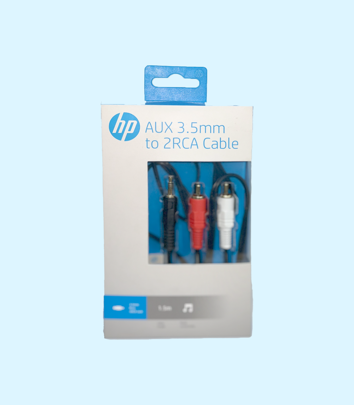 HP AUX 3.5mm to 2RCA Cable